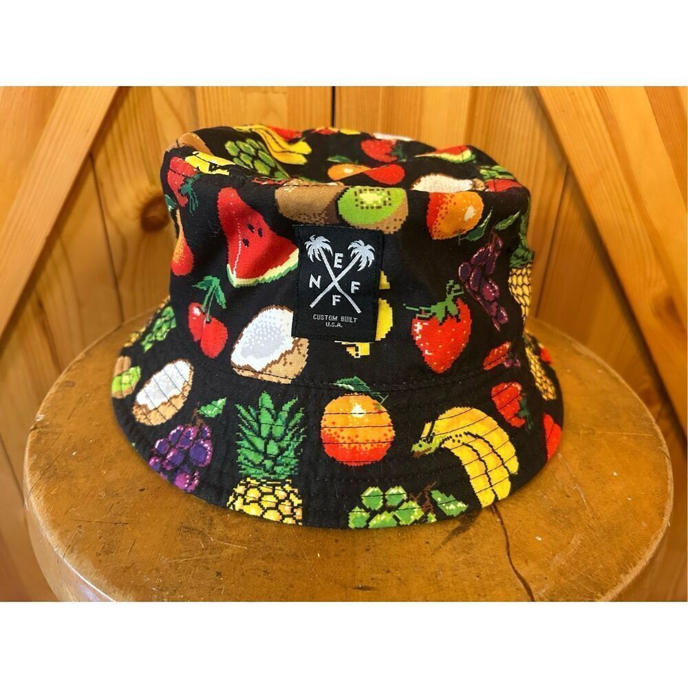 Neff Men's Hard Fruit Bucket Hat One Size (8406)